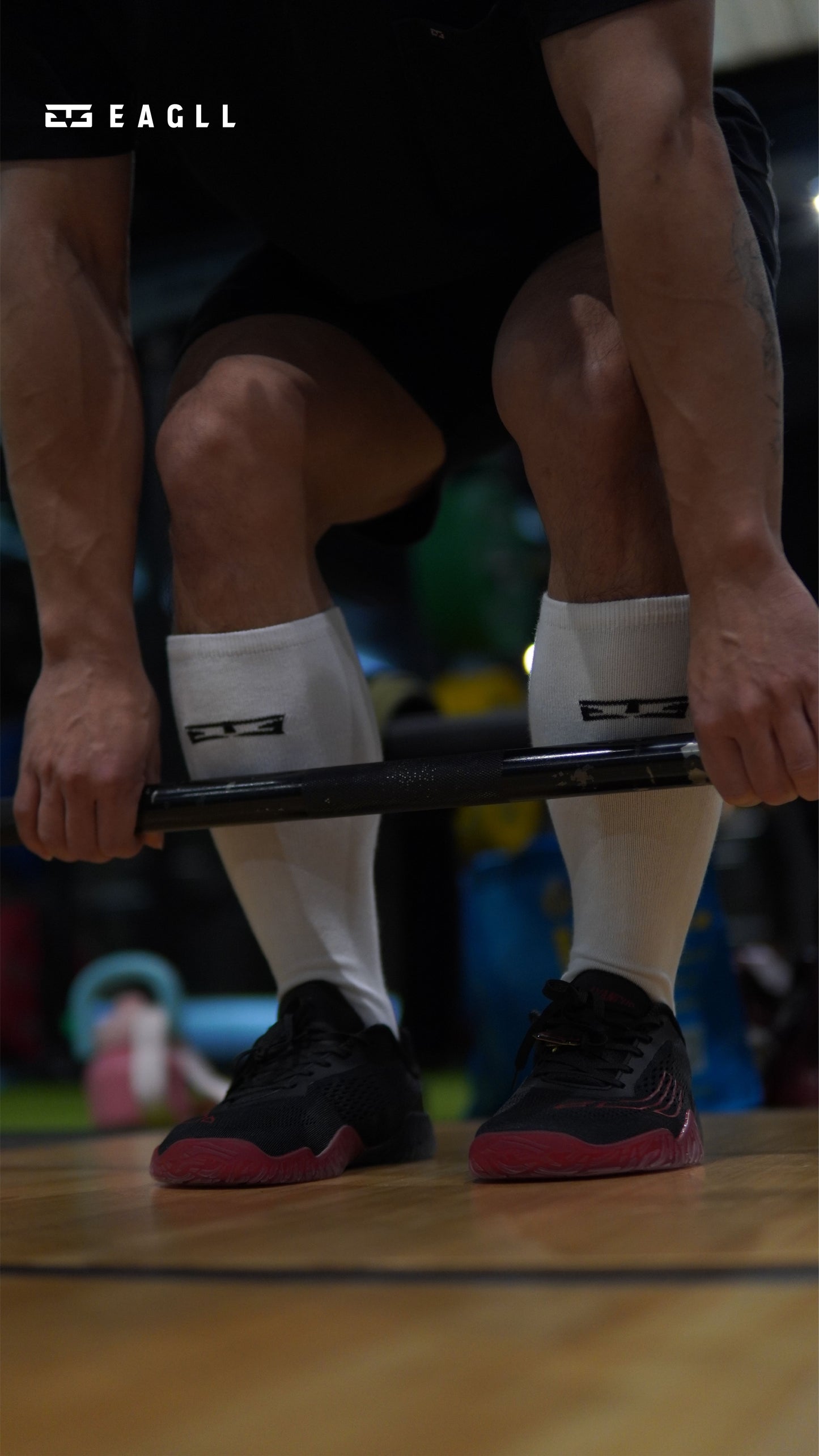 Deadlift Long Socks